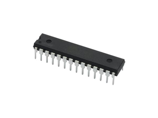 Microchip Technology ATMEGA8-16PU Sulautettu mikrokontrolleri PDIP-28 8-bittinen 16 MHz Antal I/O 23