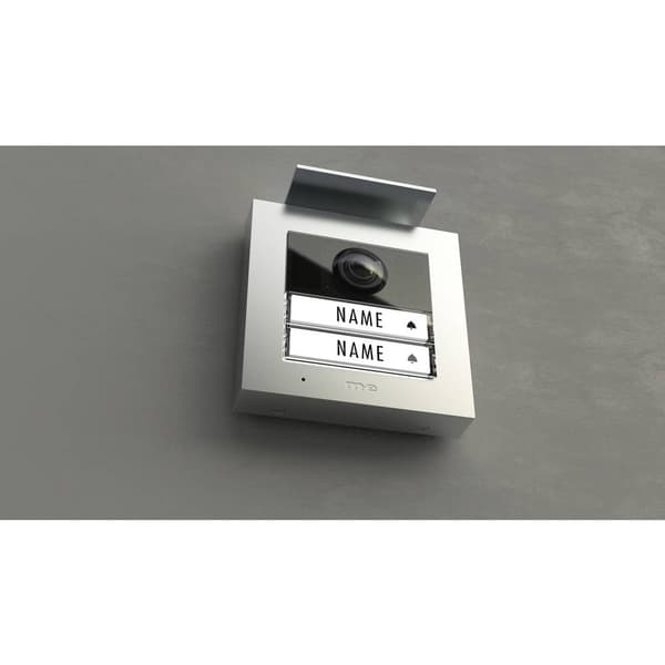 m-e modern-electronics VDV-2020 S Video-porttelefon Sladd, RFID Utomhusenhet Silver