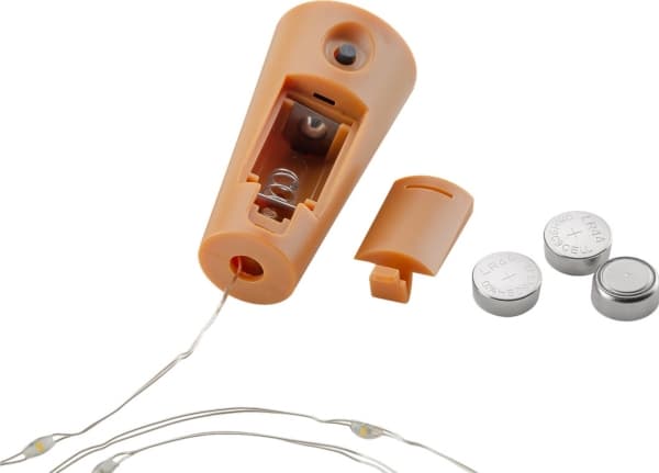 Goobay 57866, Kjede, Lysebrun, Sølv, Kopper, Polyvinylklorid (PVC), IP20, WEEE, CE, 10 ampuller