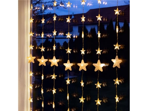 Goobay 57941, Fairy lights, Transparent, Polyvinylklorid (PVC), IP44, 80 lampor, LED