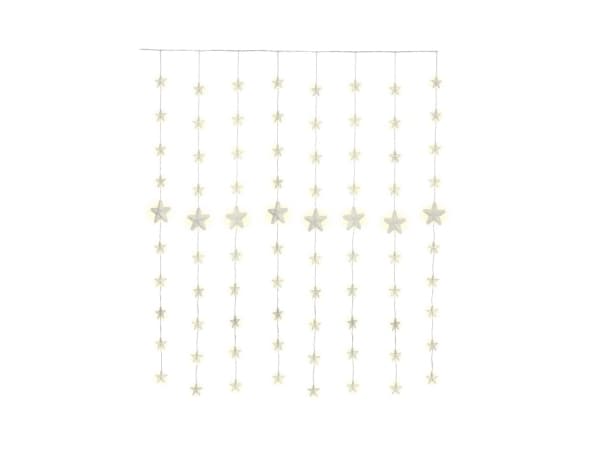 Goobay 57941, Fe lys, Gjennomsiktig, Polyvinylklorid (PVC), IP44, 80 ampuller, LED Gjennomsiktig