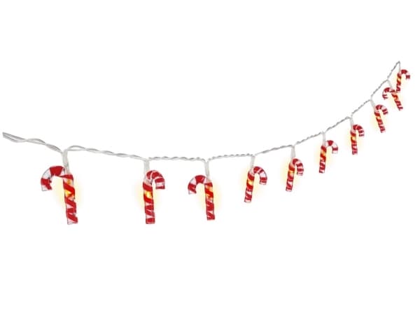 Goobay 58117, Fe lys, Rød, Gjennomsiktig, Plast, Polyvinylklorid (PVC), IP20, 10 ampuller, LED
