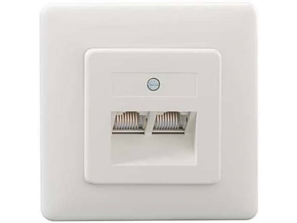 Rutenbeck 13010246, RJ-45, -5 - 50 °C, vit, IP20, 125 V, 1 A