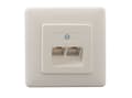 Miniatyrbild 1 av 5: Rutenbeck 13010246, RJ-45, -5 - 50 °C, vit, IP20, 125 V, 1 A