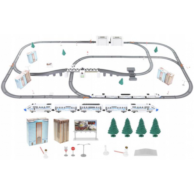 XXL Elektrisk Tåg leksak 9 meter