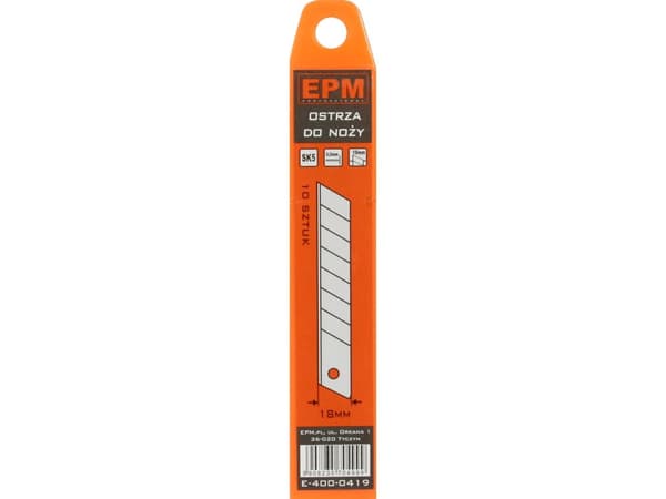 EPM Blader 18mm 10 stk. E-400-0419
