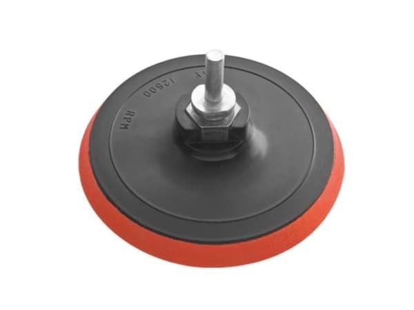 Modeco Slipskiva med foder för slipmaskin och borrmaskin 125mm (MN-68-609)