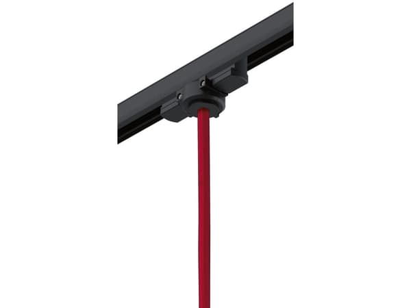 Paulmann 91387, Adapter til overhengende belysning, Tak, Sort, Metall, Plast, 1150 W, 96 mm