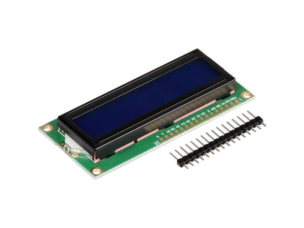 Joy-it com-lcd 16x2 Displaymodul 6,6 cm (2,6 tum) 16 x 4 pixlar Passar: Arduino med bakgrundsbelysning
