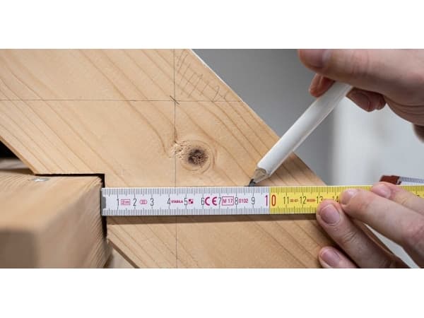 Stabila Holz-Gliedermaßstab Type 700 1328 Målestok 2 m Bøgetræ