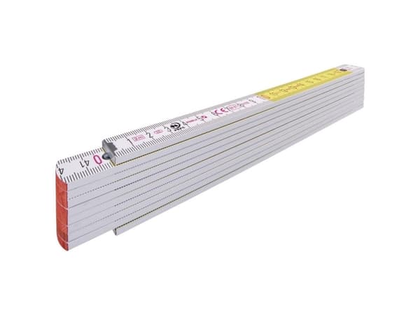 Stabila Holz-Gliedermaßstab Type 700 1328 Målestok 2 m Bøgetræ