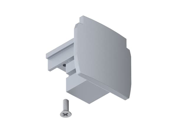 Paulmann 91382, Endestykke, Universell, Sølv, Plast, 35 mm, 31,5 mm Sølv