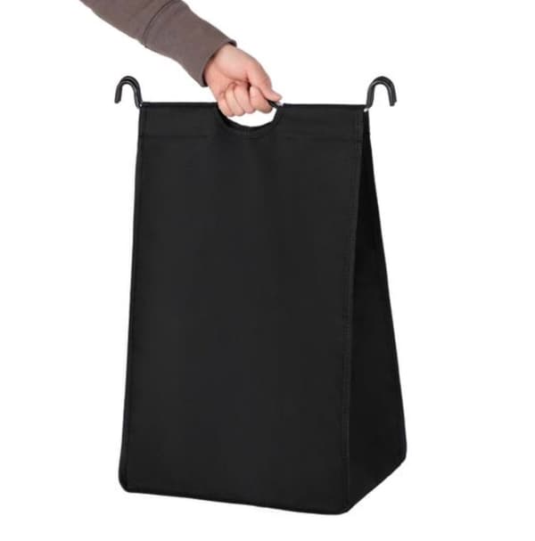 Tvättkorg / Tvätt vagn med 3 avtagbara tygpåsar 3 x 44 L