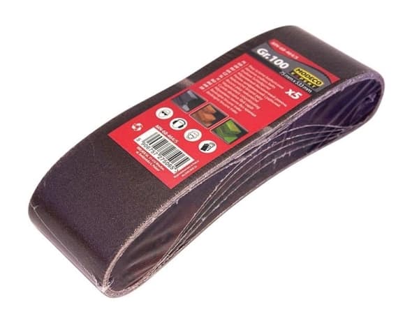 Modeco ändlöst band 75x533mm granulering 60 5st - MN-68-462/5