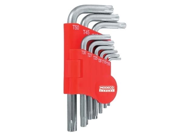 Modeco Torx-avaimet tyyppi L T10-T50 9kpl (MN-54-106)