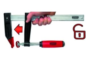 Modeco Ścisk stolarski STRONG 80x300mm - MN-37-263