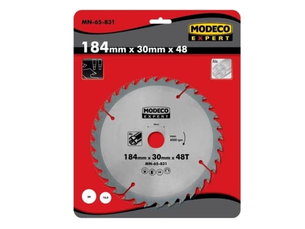 Modeco cirkelsåg EXPERT 200mm 30/20/16 z24 - MN-65-839
