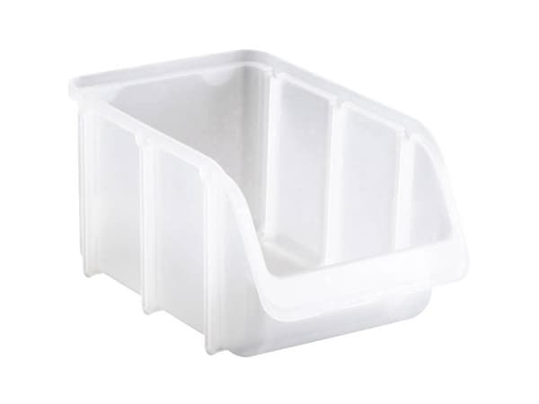 Hünersdorff 673700 Opbevaringskasser (B x H x T) 240 x 145 x 125 mm Transparent 1 stk