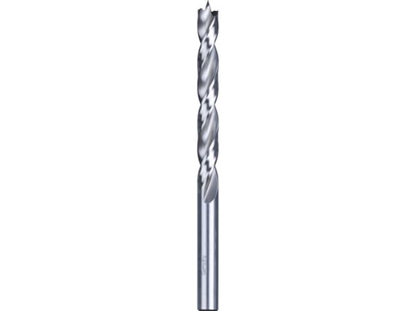 kwb 511908, Brad-punkts borekroner (spur), 8 mm, 117 mm, Sponplate, Løvtre, Gipsplater, Plast, Mykt tre, Molybden-høyhastighetsstål (HSS-M2), Sylindr