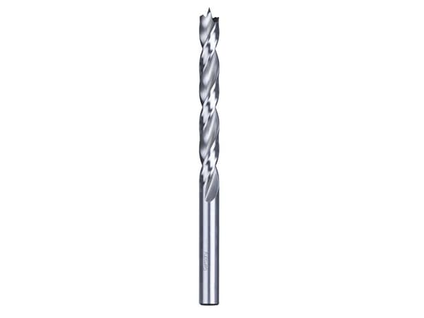 kwb 511908, Brad-punkts borekroner (spur), 8 mm, 117 mm, Sponplate, Løvtre, Gipsplater, Plast, Mykt tre, Molybden-høyhastighetsstål (HSS-M2), Sylindr