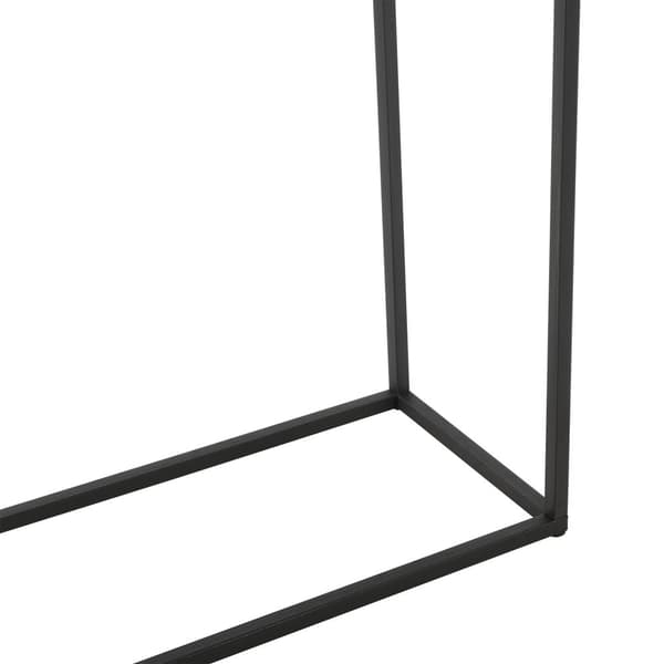 [en.casa] Växtställ Anderlues-set 2-66x45x22cm-78x55x25 cm-med krukor-metall-svart-mässing-fyrkantig