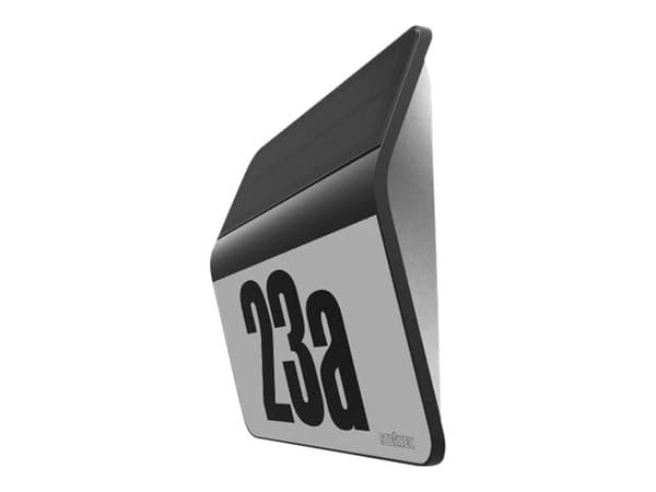 Steinel XSolar LH-N - House number wall lamp - LED - 0.03 W - 4000 K - opal, antrasitt