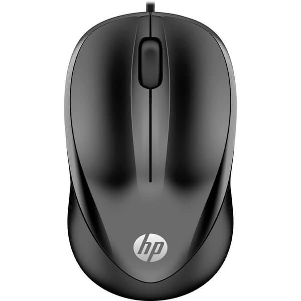 HP 1000 WiFi mus USB Optisk Svart 3 Knappar 1200 dpi