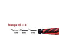 Miniatyrbilde 1 av 3: Shaviv Mango II set E (kort) - Incl E100, E200, E300 uden E-forlænger