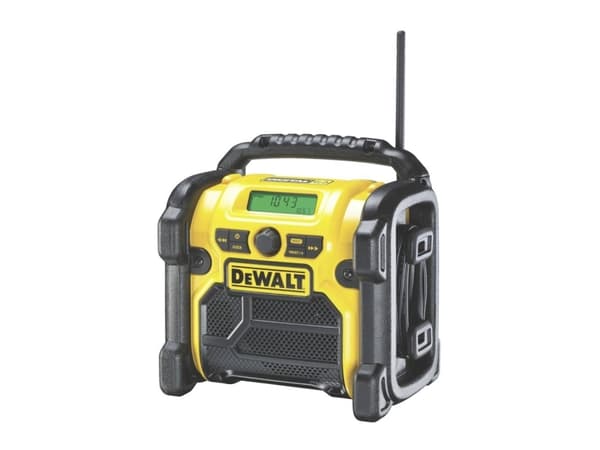 DeWALT DCR020-QW, Bärbar, Digital, DAB, FM, LED, Grön, Svart, Gul
