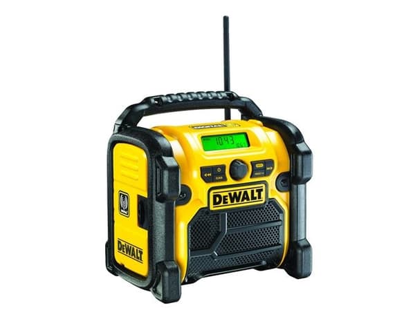 DeWALT DCR020-QW, Bärbar, Digital, DAB, FM, LED, Grön, Svart, Gul