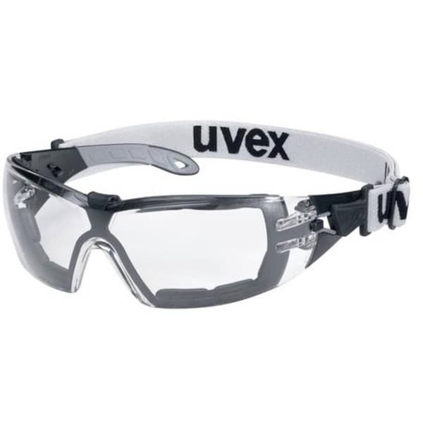 uvex pheos 9192680 Skyddsglasögon inkl. UV-skydd Grå, Svart EN 166, EN 170 DIN 166, DIN 170