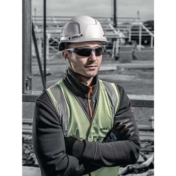 uvex sportstyle 9193265 Skyddsglasögon inkl. UV-skydd Grön, Svart EN 166, EN 170 DIN 166, DIN 170