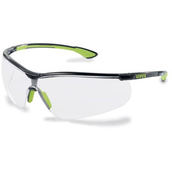 uvex sportstyle 9193265 Skyddsglasögon inkl. UV-skydd Grön, Svart EN 166, EN 170 DIN 166, DIN 170