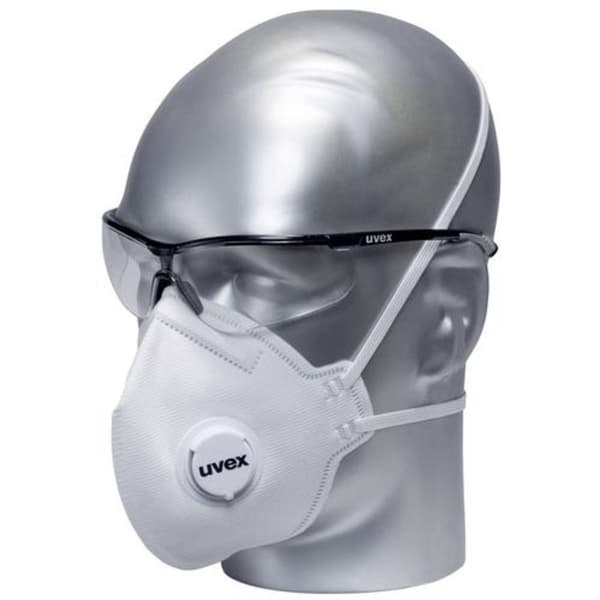 uvex sportstyle 9193080 Skyddsglasögon inkl. UV-skydd Grå, Svart EN 166, EN 170 DIN 166, DIN 170