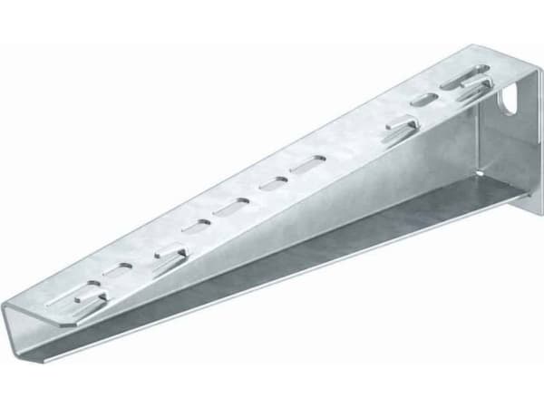 Ljusfäste med fliklängd 310 mm för OBO Grid tray, inklusive skruvsats M10 X 25 El-zinkpläterad.