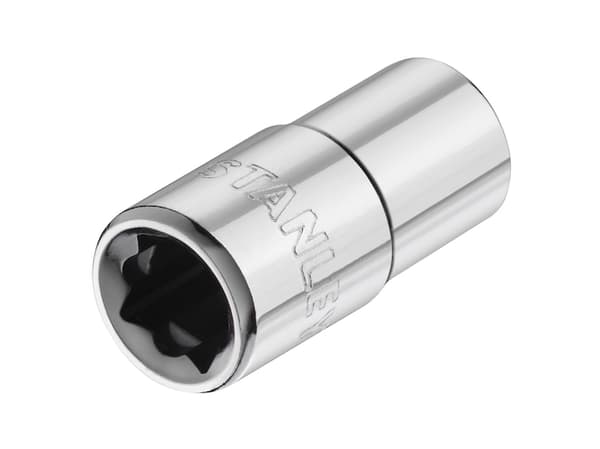Stanley STMT86104-0, Stikkontakt, 1/4", Metrisk, 1 hoder, 7 mm, Kromvanadiumstål