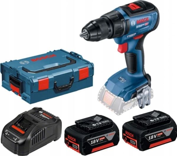 Bosch porakone/ruuvinväännin BOSCH PORAKONE/TOIMINTAKONE 18V 50/24Nm 2x5.0Ah BRUSHLESS L-BOXX GSR 18 V-50 B06019H5001 B06019H5001