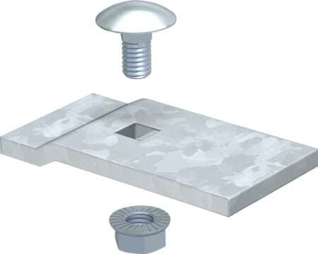 OBO Kiinnityspidike LKS60 leveys30 mm, pituus 60 mmEl-sinkitty
