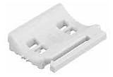 OBO Tryckfördelare universal typ UW, kabel Ø 2228 mm polyeten ljusgrå Ral 7035, Bredd 33,5 mm, Höjd 8,3 mm, Längd 37 mm.