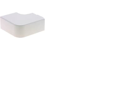 OBO WDK Fladvinkel Højde 60 mm, bredde 110 mm Hvid ral 9010 bly-fri plast