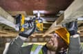 Miniatyrbild 5 av 5: DeWALT DCK2061D2T-QW, Kompakt såg, Batteri, 18 V, 2 styck