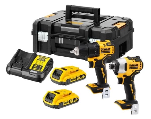 DeWALT DCK2061D2T-QW, Kompakt såg, Batteri, 18 V, 2 styck