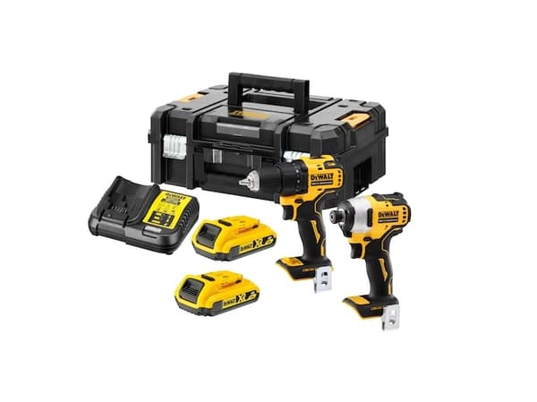 DEWALT COMBO 18V PORAKONE DCD708 + DCD809 2x2.0Ah TSTAK DCK2061D2T DCK2061D2T