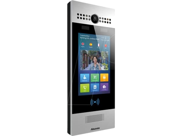 Akuvox Video-TFE R29C-L Main Body, LTE, facial recognition, Android, sidabrinis