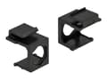 Miniatyrbilde 1 av 2: Delock Keystone cover - Modulært innføringshus - svart (en pakke 4)