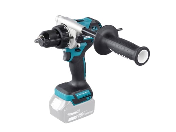 Makita DHP486Z - Hammerbor - trådløs - 2 hastigheter - nøkkelfri borhylse 13 mm - 130 N·m - uten batteri - 18 V - SOLO