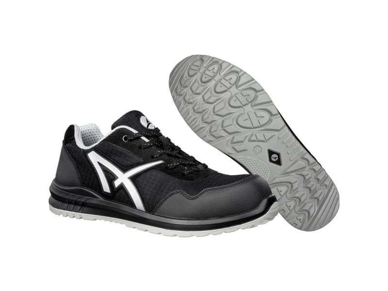 Albatros DRIFTER BLACK LOW SRC 648770200000042 Sikkerhedssko S1P Skostørrelse (EU): 42 Sort, Hvid 1 Paar