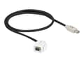 Miniatyrbild 1 av 3: Delock - Modulär insättning - 110° angled - 50 cm - mini-DisplayPort - vit