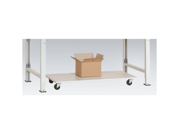 Manuflex AS1163.7035 Underlimning magasin, mobil 1375x500mm uden beslag RAL7035 lysegrå Lysegrå