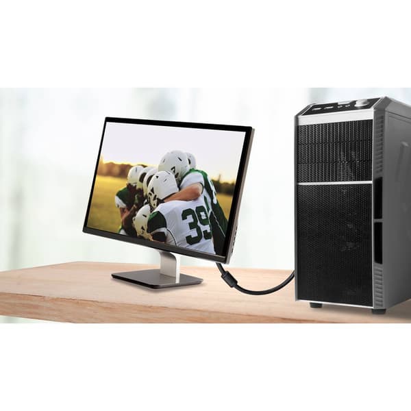 Renkforce DVI Anslutningskabel DVI-D 24+1-polig Kontakt, DVI-D 24+1-polig Kontakt 5.00 m Svart RF-4695146 dubbelt skärm